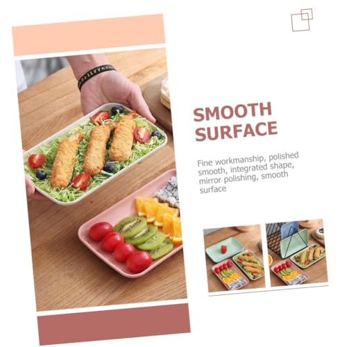 Set 4 platos rectangulares para sushi Zerodeko miniatura 3