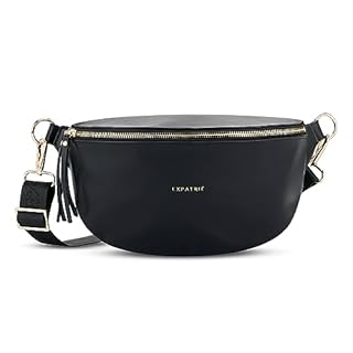 Riñonera De Piel Auténtica Unisex, Correa Ajustable, Tamaño 30x18 Cm, Hecha A Mano En Italia