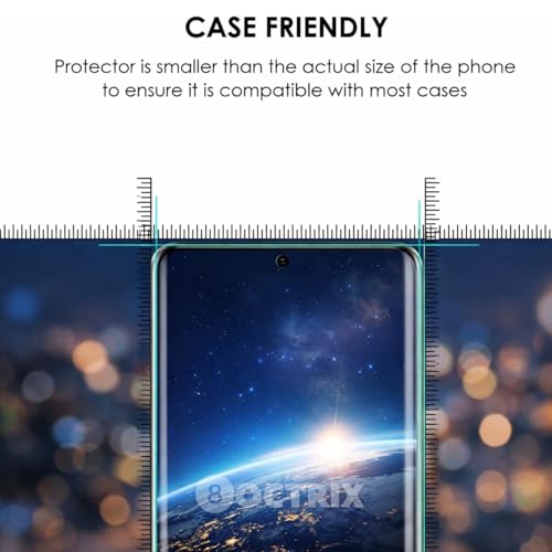 Image of Advanced UV Curved Tempered Glass Screen Protector for Lava Blaze Duo 5G | Transparent | Pack of 1 | Full Screen Coverage with UV Installation Kit