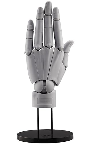 Kotobukiya ARTIST SUPPORT ITEM Hand Model / L -GRAY - 1/1 Scale Action Figure