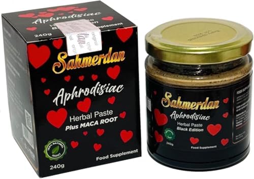 Sahmeran 240G Black Edition SAHMERDAN Aphrodisiac MACUN Herbal Paste