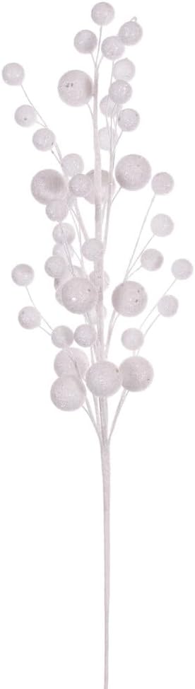 Vickerman 27" Hot Pink Multi Ball Glitter Spray, 4 per Bag.