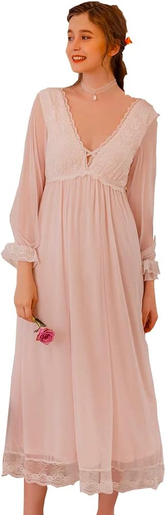 Buy Womens' Elegant Victorian Nightgown 
