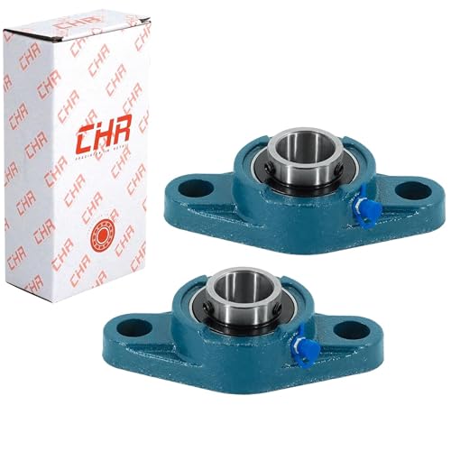 Image of CHR 2 Pacl UCFL205-16 Pillow Block Bearings | Flange Mounted Pillow Block Bearings - Chrome Steel with 1 inch Bore | ISO 9001-2015 Certified