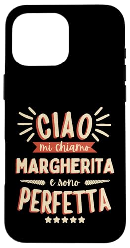 Margherita Idea Regalo Personalizzata Amica Nome Divertente �X�}�z�P�[�X iPhone 16 Pro Max �p