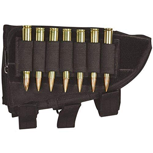 Fox Outdoor Products Rifle Butt Stock Cheek Rest, Black, 8 x 4.5, Right Fox Outdoor Products Rifle Butt Stock Cheek Rest, Black, 8" x 4.5", Right