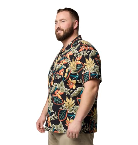 Columbia Men's Tech Trail Utility Printed Woven Short Sleeve3