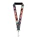 Price comparison product image Buckle Down Unisex-Adult's Lanyard-1.0-Pocahontas & John Smith Scenes Key Chain, Multicolor, One Size