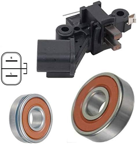 Alternator Rebuild Kit for Compatible for Infiniti M30 1990-1992 Regulator Brushes Bearings