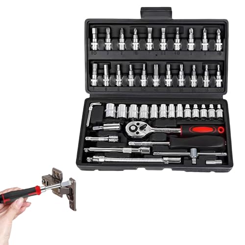 Joiozcon 電動ラチェット | 家庭用修理ツール - タイヤ交換 自動車修理 建設 電気工事に適したエルゴノミック設計 コードレスラチェットレンチセット