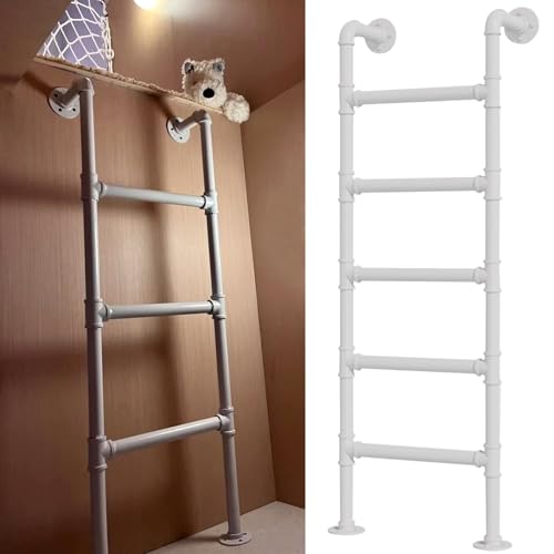 Escabeau mural robuste en fer forgé, échelle d'escalade d'urgence, fenêtre de sous-sol, capacité de charge de 150 kg