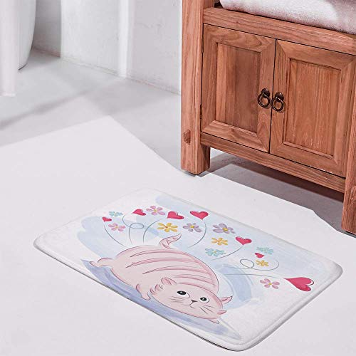 Tapis de bain antidérapant grand format pour sol sécurisé