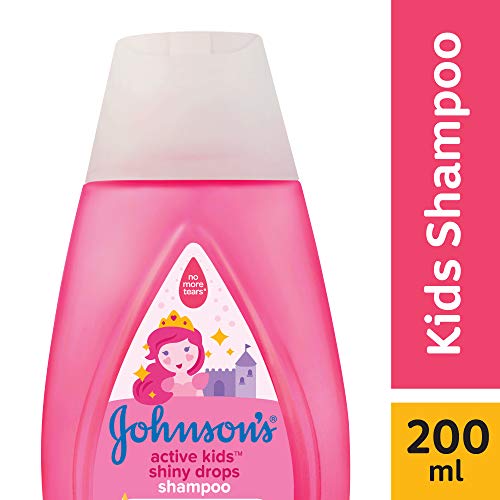 Image of Johnson's Baby Milk and Rice Cream for Summer, 100g & Johnson's Baby Active Kids Shiny Drops Shampoo, 200ml