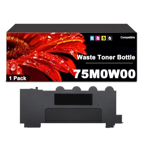 Botella de tóner residual 75M0W00 para corregir errores de impresión en CS531dw y XC23355