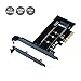 SIIG M.2 NGFF SSD (M Key) to PCIe 3.0 x4 Card Adapter For 2230, 2242,2260, 2280 M.2 PCIe Host Controller Expansion Card SSDs NVMe or AHCI (SC-M20014-S1)