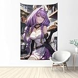 葬送のフリーレン アウラ タペストリー 壁飾り 壁掛け ポスター おしゃれ インテリア ホーム装飾 雰囲転換 多機能 母の日 寝室 部屋 バー プレゼント ギフト サイズ：幅152×丈102cm