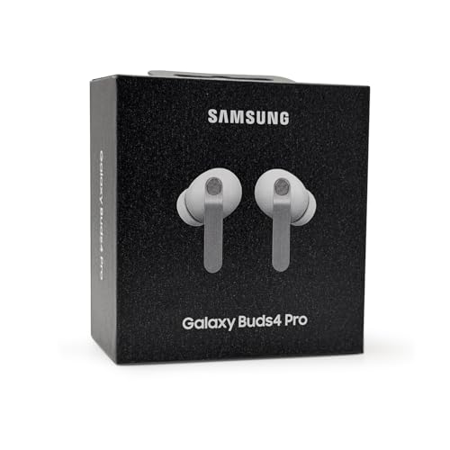 Samsung Galaxy Buds4 Pro (2026, ANC) Water Resistant, AI Real-Time Language Interpreter, True Wireless Bluetooth 5.4 Earbuds, Hi-Fi Sound, Noise Cancelling, Touch Control, International Model R640