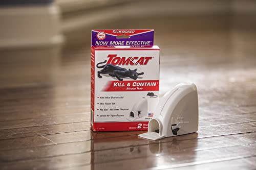 Image of Tomcat Kill & Contain Mouse Trap, 2-Pack (4 Traps)