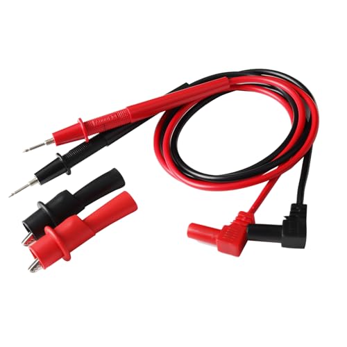 Image of Multimeter Leads Digital Multimeter Test Leads Kit, 1000V 10A Crocodile Clips