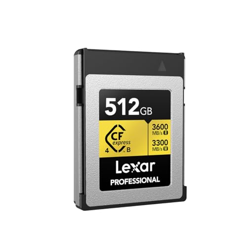 Lexar Cartão de memória profissional CFexpress 4.0 Type-B Série Gold - 512 GB - Imagem 3