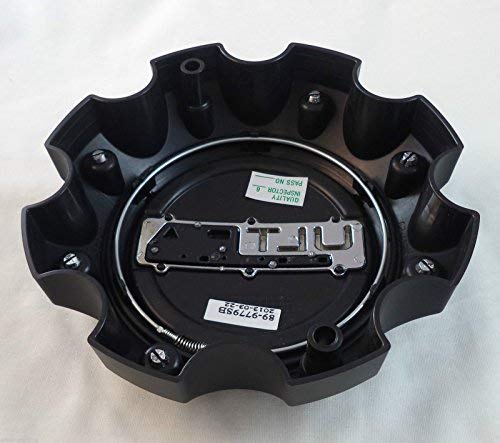 Amazon.com: Ultra Motorsports Black Custom Wheel Center Cap Set of