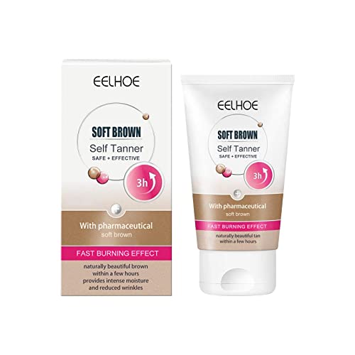 Crema Autobronceadora Acelerador De Bronceado Autobronceador Corporal, Loción Autobronceadora Bronceado, Gel Autobronceador, Consigue Un Bronceado Natural (30ml)
