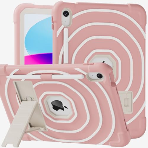 Étui pour iPad 11e et 10e génération antichoc noir avec porte-crayon