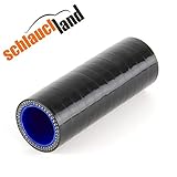Wandstärke: 5 mm Silikonverbinder Innendurchmesser 22mm schwarz*** Silikonschlauch Verbinder Kühlwasserschlauch