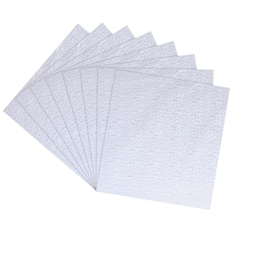 QUARKZMAN 50 Pack Toner Reactive Foil, Hojas de Transferencia de