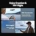 DJI Avata 360 Fly More Combo (RC 2), 360° Drone With 1-Inch 8K 360° Imaging for FPV & Aerial Filming, 360° Camera Drone With Propeller Guard. Includes RC 2 for Precise Control and Three Batteries, 1 year NYC Care Plan and more