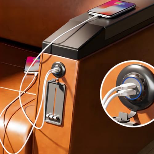 Cargador rápido QC3.0 para coche con enchufe USB de 30W 3
