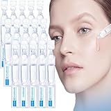 60pcs 3% Ultra Hyaluronic Acid Serum 4D Hyaluronic Acid Smoother Skin, Pre-makeup SkinCare, Anti-Aging serum for face Single-Use Vials Skincare for Dry&Sensitive skin