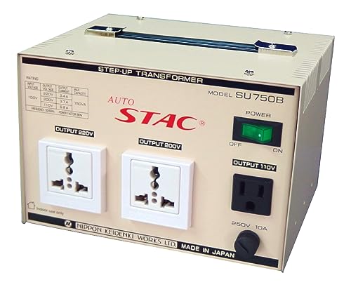 AUTO STAC SU2000 昇圧機　ステップアップトランス容量2000VA Amazon.co.jp: AUTO STAC SU2000 変圧器 ステップアップトランス 100V