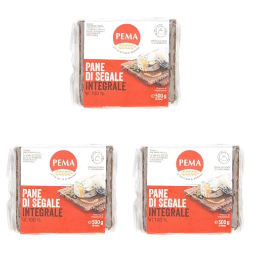 PEMA, Pane di Segale Integrale al 100%, Pane a Fette