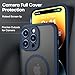 ImpactStrong Magnetic Guard Designed for iPhone 14 Pro Max Case [Camera Protection] [Military Grade Drop Tested] [Compatible with MagSafe] Slim Translucent Matte Phone Case (6.7