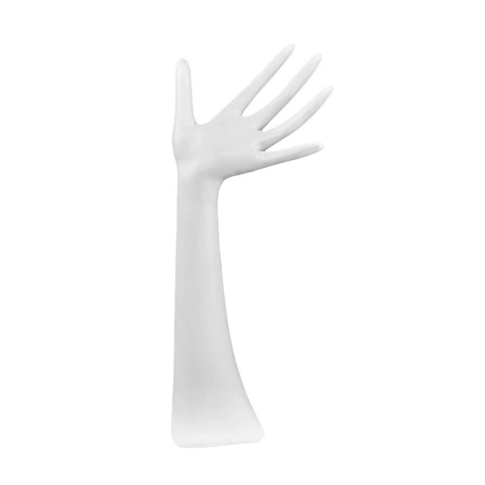 ZengL263NgS jewellery stand Jewelry Display Stand Resin Long Arm Open Hand Pose for Rings Bangles for Display and Storage