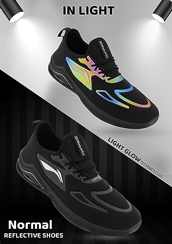 Image of WELCO Original & Genuine Reflector Shoes for Male with Memory Foam..