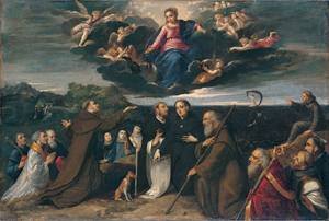 Peinture à l'huile Scarsellino : habillez vos grands murs vides avec une toile de maître