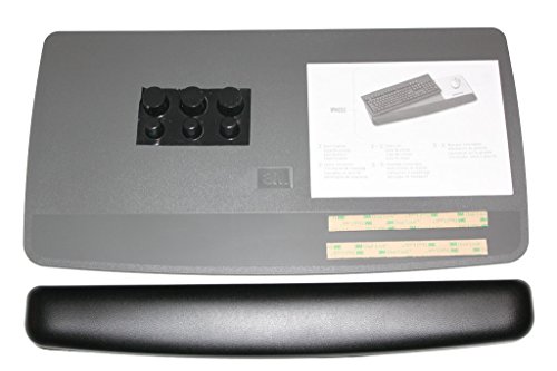 Preisvergleich Produktbild 3M Plattform für Tastatur mit Kunstleder-Gel-Handgelenkauflage