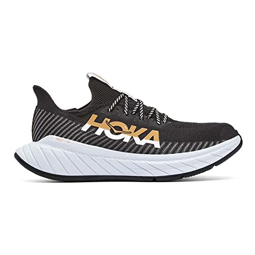 Hoka Carbon X 3 Men's Racing Running Shoe - Black/White - Size 9