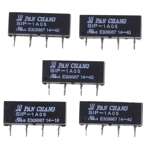 Relé de 5V SIP-1A05 de 4 pines con interruptor de láminas para conmutación de alta velocidad 3