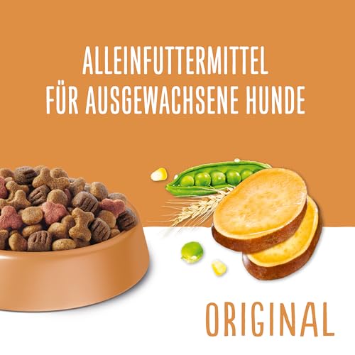 Beneful Original Hundefutter trocken, mit Huhn und Süßkartoffel, 6er Pack (6 x 1,4kg)