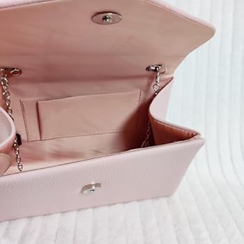 Faux Leather Plain Tote Style Top Handle Bridal Prom Wedding Evening Clutch Party Purse Handbag, champagne