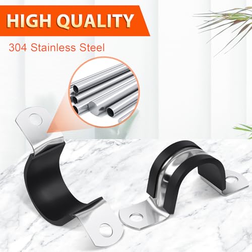 Jeboler U-Rohrschellen 30 mm, 10 Stück