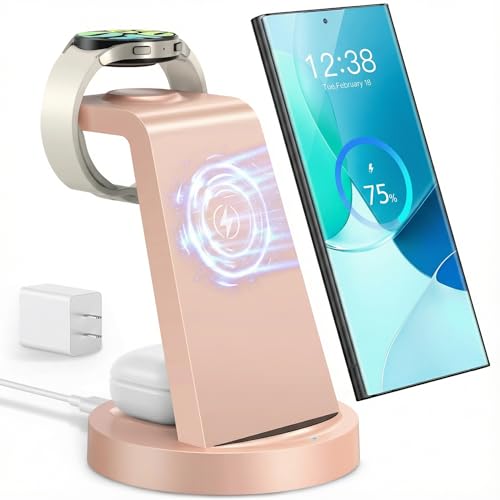 3-in-1 Wireless Charging Station for Samsung Galaxy