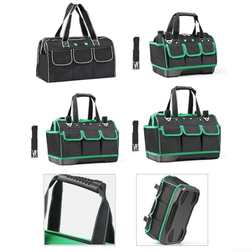 BlissfulAbode Heavy Duty Tool Storage Bag Wear Resistant Oxford Material for Electricians and DIY Enthusiasts (18 inches) - Image 4