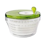 La gran capacidad de 6 l te permite hacer muchas ensaladas y contener más alimentos a la vez. El impresionante cuenco transparente es impecable como cuenco de vainilla o baya, y la cesta también se puede utilizar como colador solo.