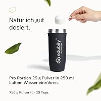 edubily® Eiklar Protein Pulver aus Freilandhaltung - Premium Eiweißpulver ohne Milch - Laborgeprüft (750 g, Mousse au Chocolat) – Ansicht 6