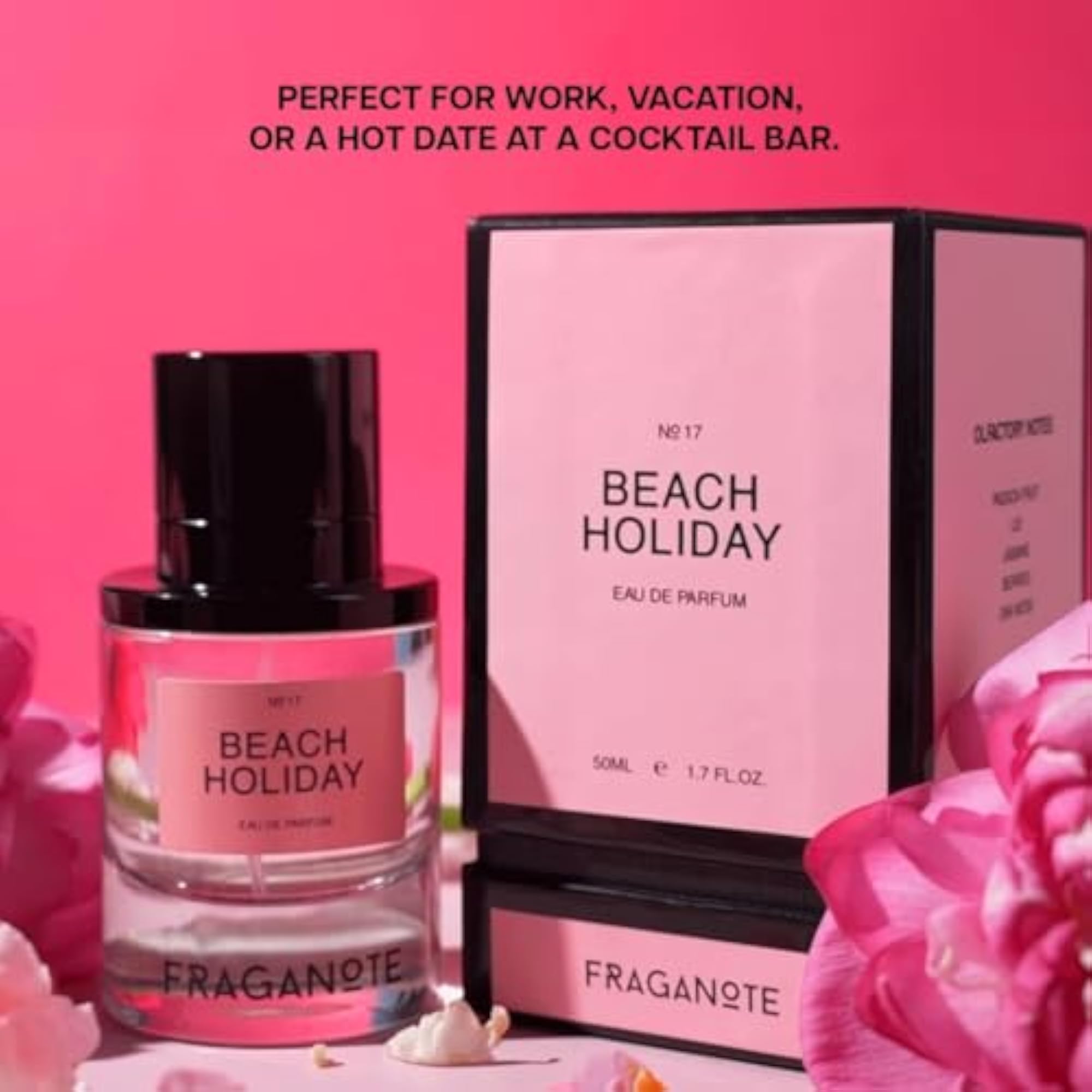 Women's Beach Holiday Perfume 50ml, Floral Fruity