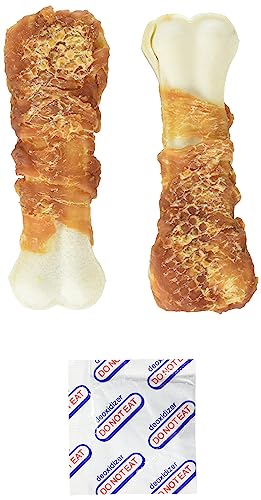 TX-31343 Chewing Bones Rawhide with Chicken Filet Coating 11cm